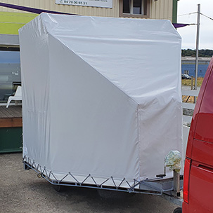 bâche de protection terrasse