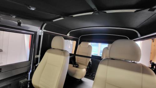 Confection d'une capote sur-mesure LAND-ROVER DEFENDER