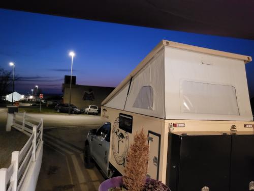 toile isolée de cellule à toit relevable